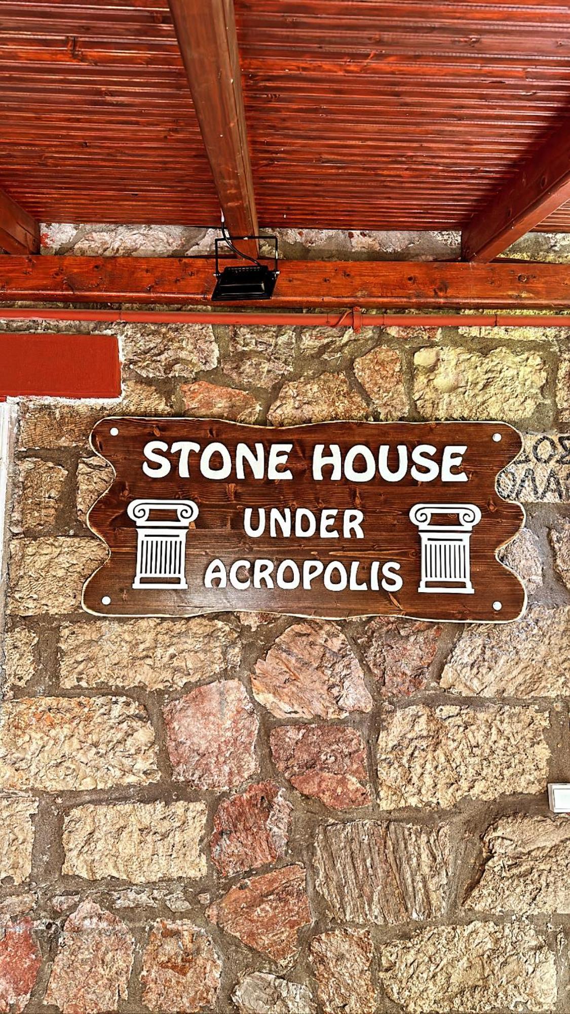 Apartament Stone House Under Acropolis Ateny Zewnętrze zdjęcie